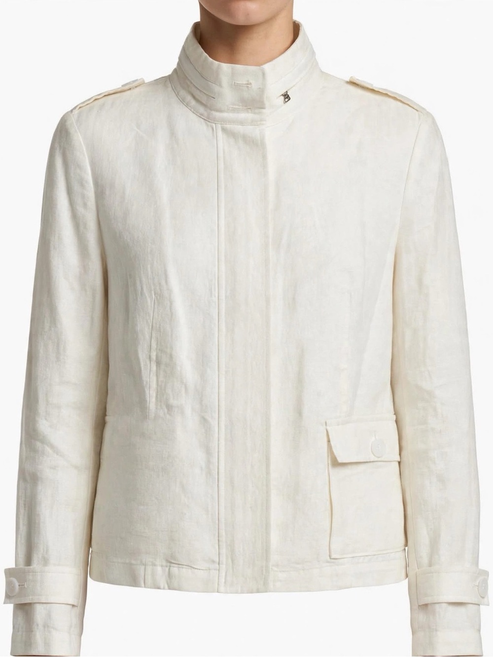 Talbots Women's White Jacket 6p